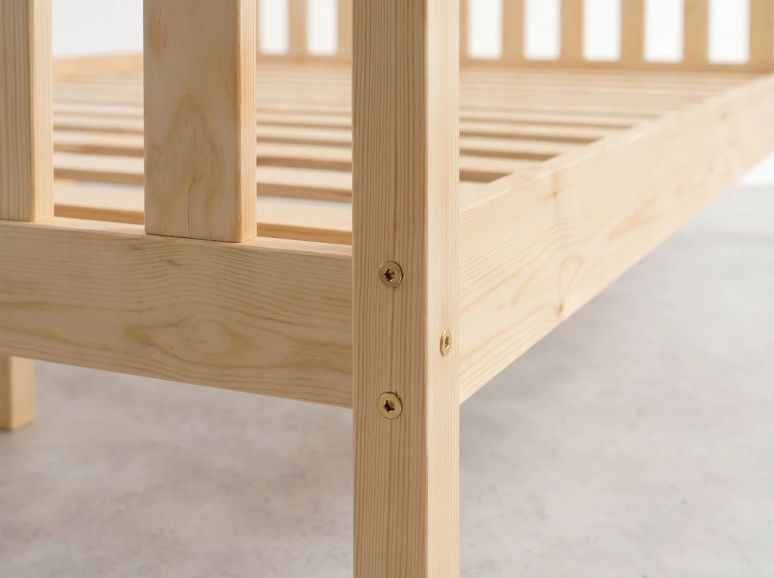 Letto in legno 90x200 Alion pino