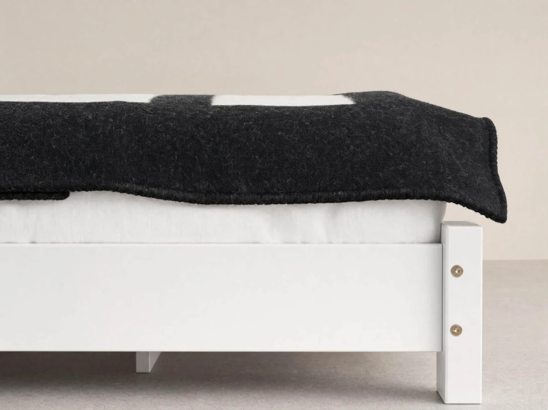 Letto 120x200 Ofelia in pino bianco