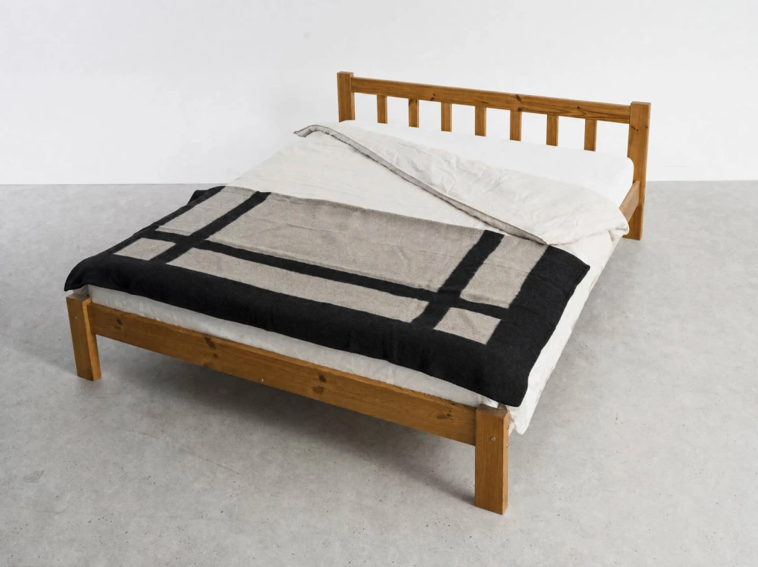 Letto in pino 120x200 Ofelia rovere