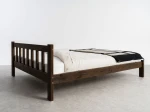 Letto in pino 140x200 Ofelia noce