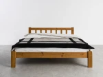 Letto in pino 140x200 Ofelia rovere