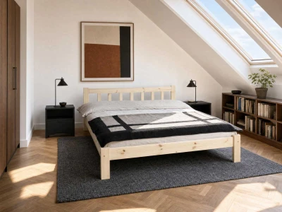 Letto 160x200 Ofelia in pino PINO