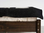 Letto in pino 160x200 Ofelia noce