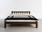 Letto in pino 160x200 Ofelia noce