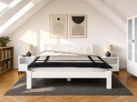 Letto 160x200 Ofelia in pino bianco