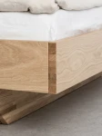 Letto matrimoniale 140x200 in rovere Levitante Piacenza