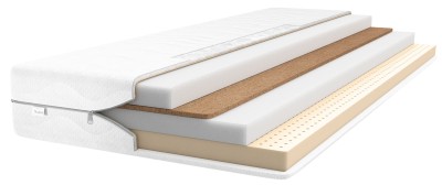 Materasso in schiuma 70x160 Estera cocco + lattice