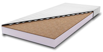 Materasso 120x200 in schiuma Korel noce di cocco