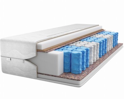 Materasso 120x200 a tasche Venus cocco