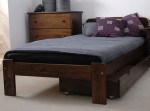 Letto in legno 90x200 Sara noce