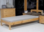 Letto in legno 90x200 Sara ontano