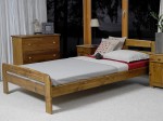 Letto in legno 160x200 Klaudia rovere