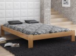 Letto in legno 160x200 Ada, colore pino