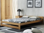 Letto in legno 160x200 Inter eco Rovere