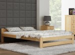 Letto in legno 140x200 Inter eco pino con materasso in schiuma