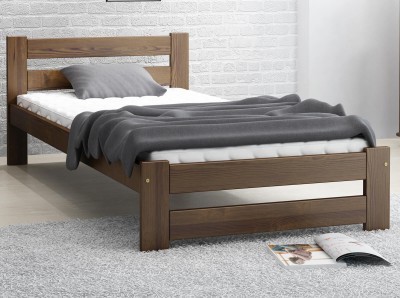 Letto in legno 90x200 Kada eco noce