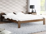 Letto in legno 120x200 Naba eco noce