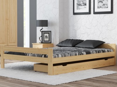 Letto in legno 120x200 Prima eco pino