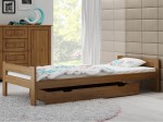 Letto in legno 90x200 Prima eco rovere