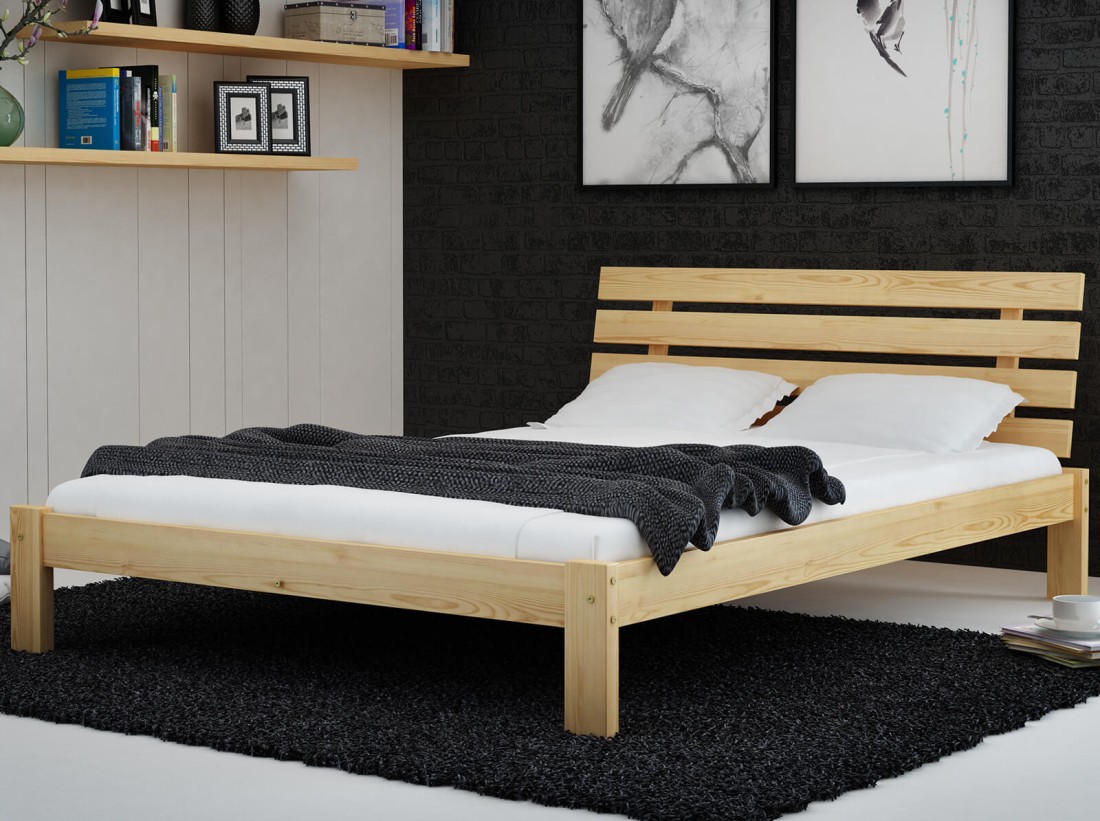 Letto 160x200 Klara in pino