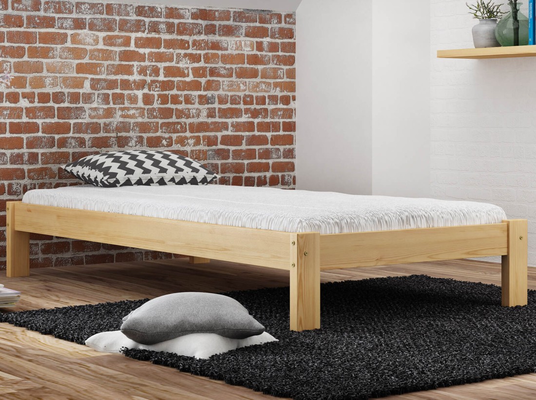 Letto 90x200 Liliana in pino