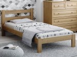 Letto in pino 90x200 Nikola rovere