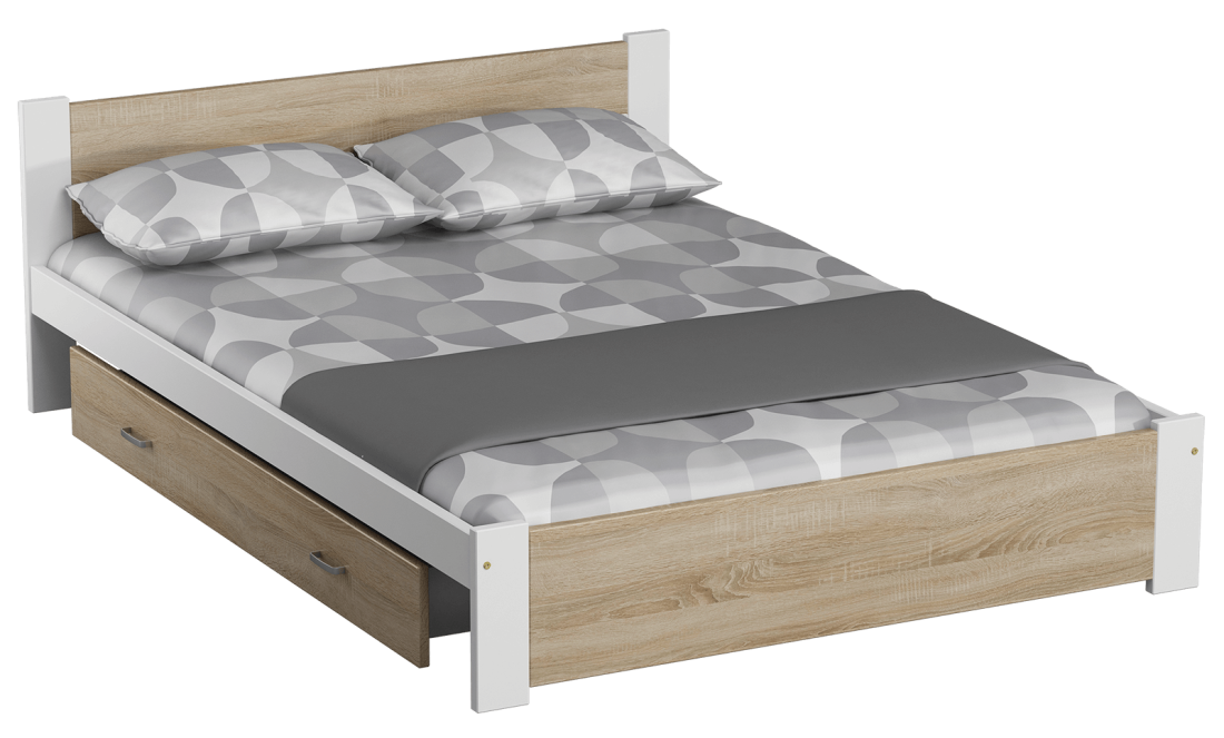 Mobili cassetto 159 cm rovere Sonoma