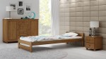 Letto in legno 90x200 Inter rovere