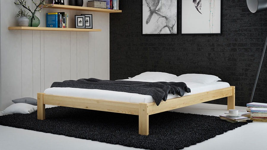 Letto 140x200 Liliana in pino