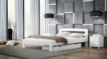 Letto in legno 140x200 Sara bianco