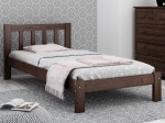 Letto in pino 90x200 Ofelia noce