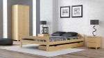 Letto in legno 120x200 Prima pino con materasso in schiuma