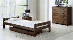 Letto in legno 90x200 Prima eco noce