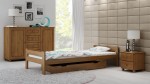 Letto in legno 90x200 Prima eco rovere
