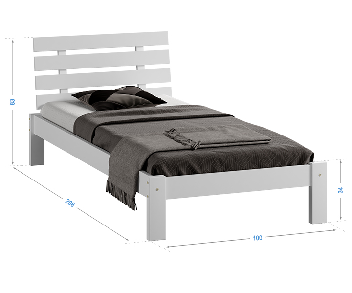 Letto Klara 90x200