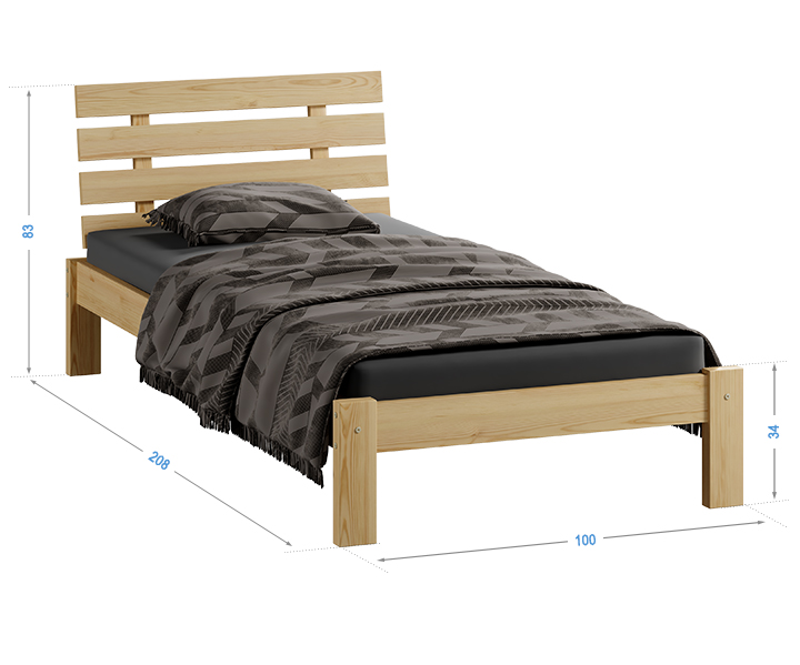 Letto Klara 90x200