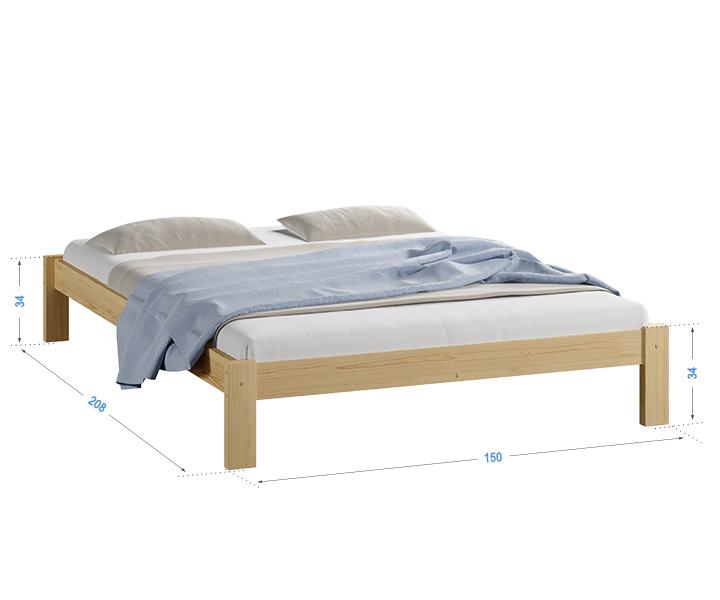 Letto Liliana 140x200
