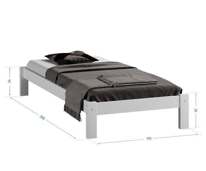 Letto Liliana 90x200