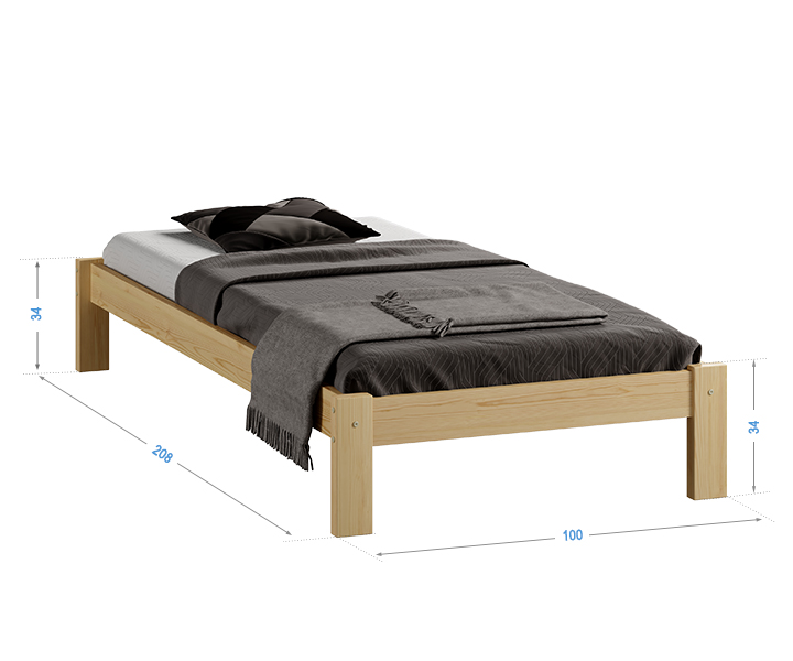 Letto Liliana 90x200