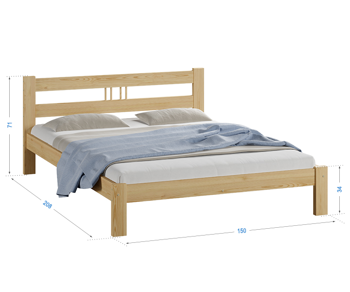 Letto Nikola 140x200