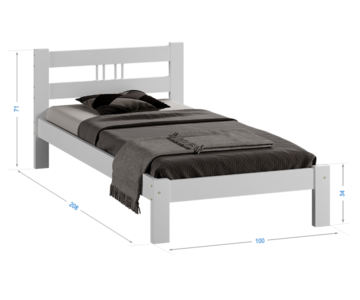 Letto Nikola 90x200