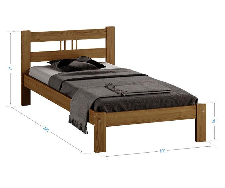 Letto Nikola 90x200