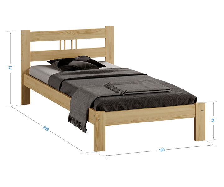 Letto Nikola 90x200