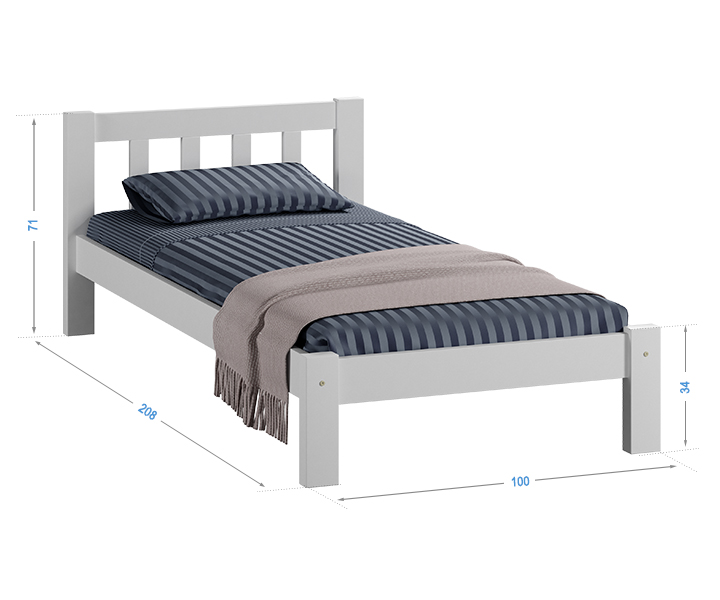 Letto Ofelia 90x200