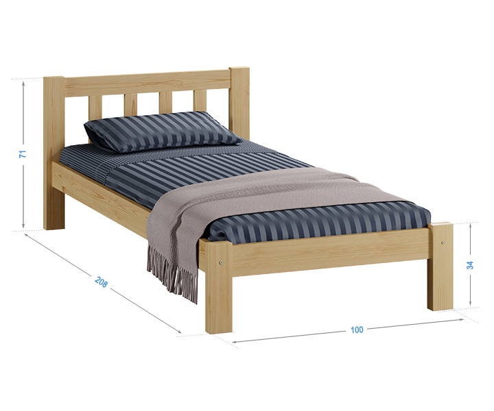 Letto Ofelia 90x200