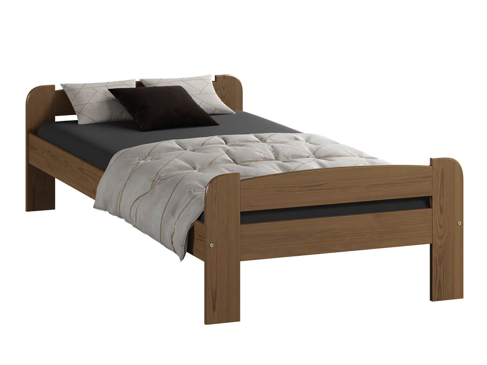 Letto in legno 90x200 Ania Rovere