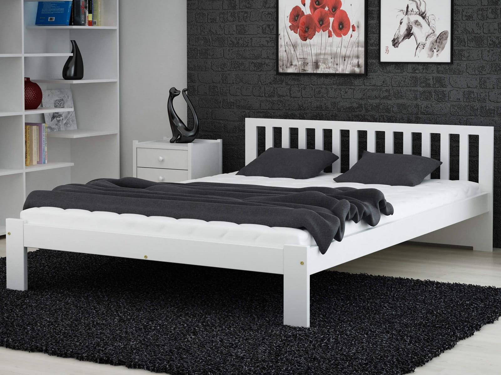 Letto 160x200 DMD2 Bianco