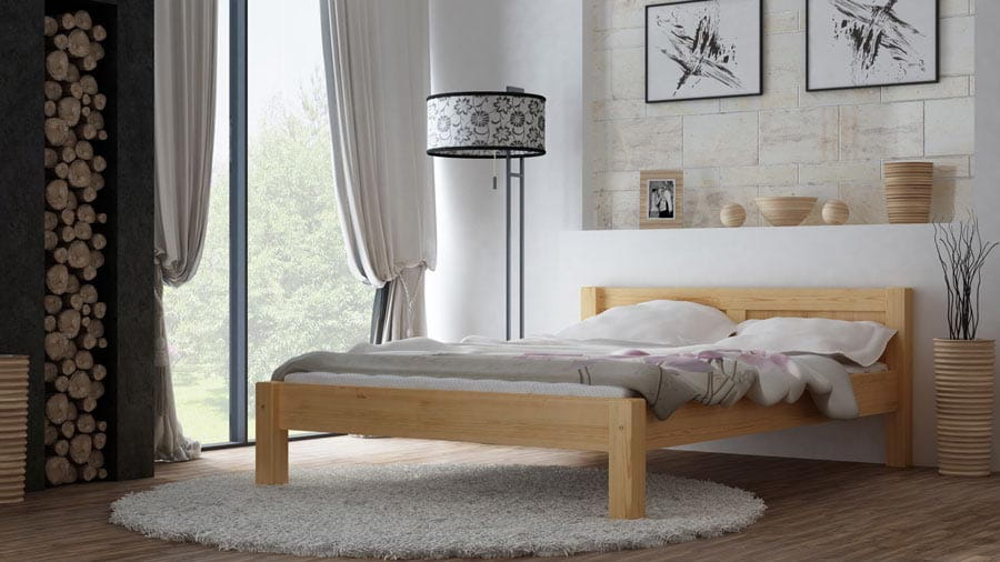Letto 140x200 Wiktoria PINO