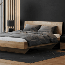 Letti in rovere