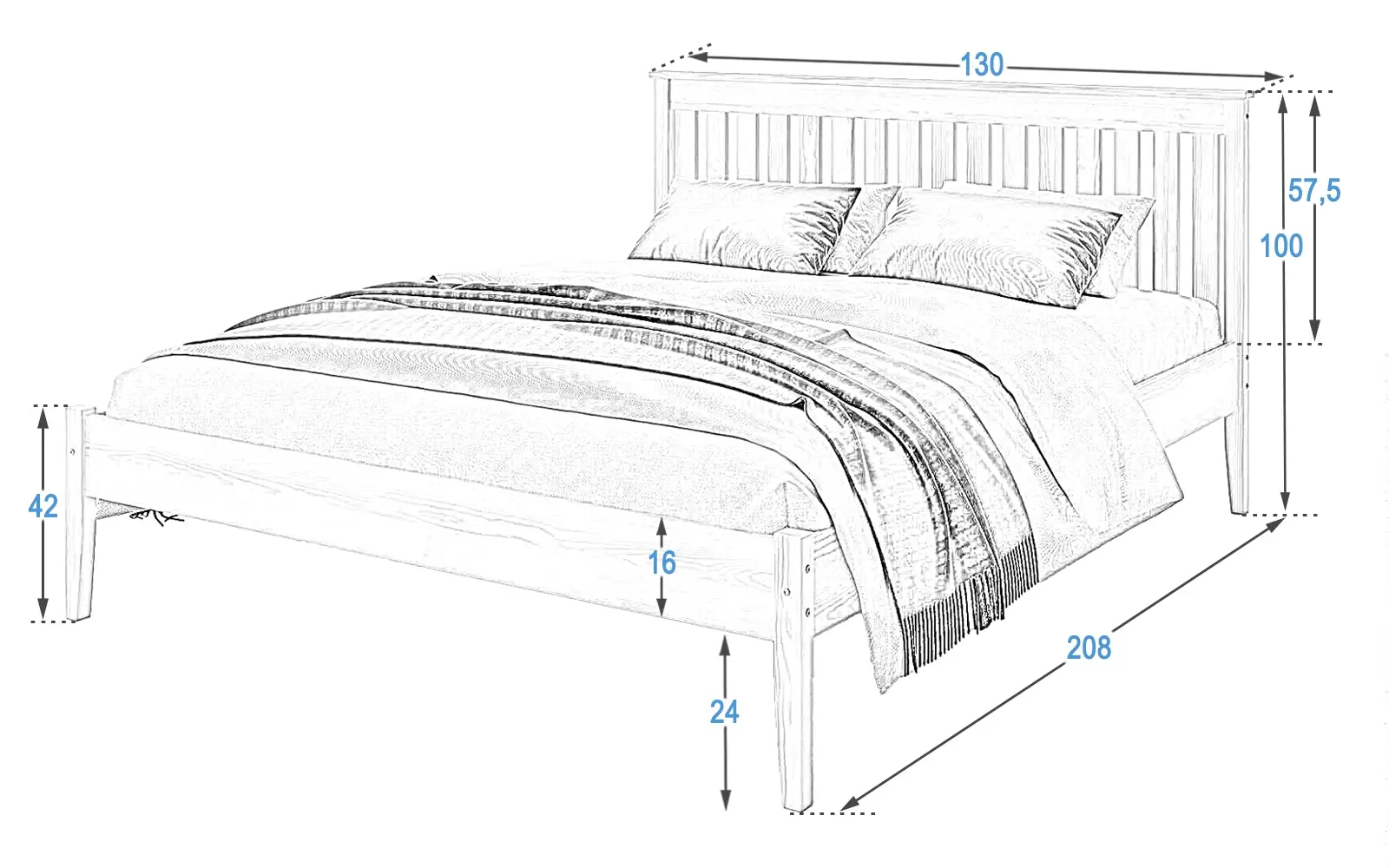 Letto Bilbao 120x200